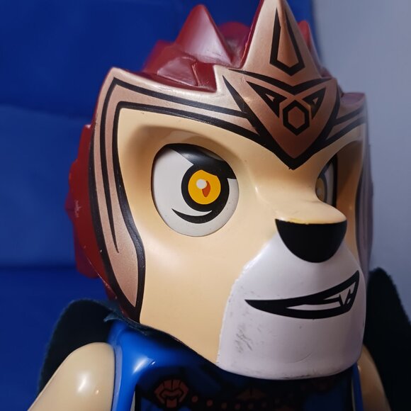 Lego Legends of Chima Laval Blue Minifigure Kids Bedroom Digital Alarm Clock 9" - Picture 10 of 10